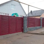 забор жалюзи