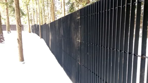 Забор из полосы